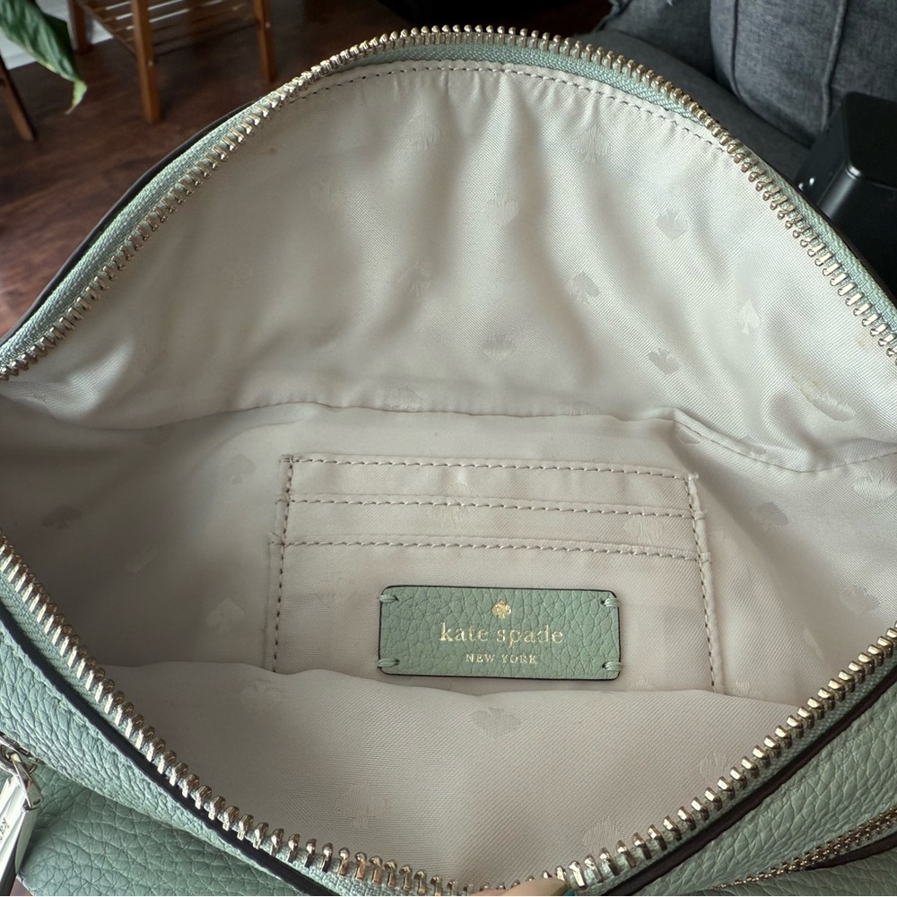 kate spade mint green leather belt bag - Picture 4 of 9
